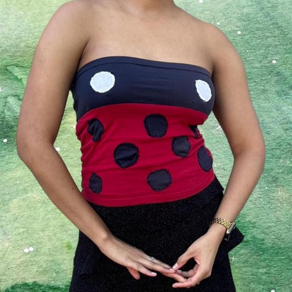 Handmade Ladybug Top